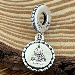 Pandora Firenze Florence Italy Dangle Charm Pendant